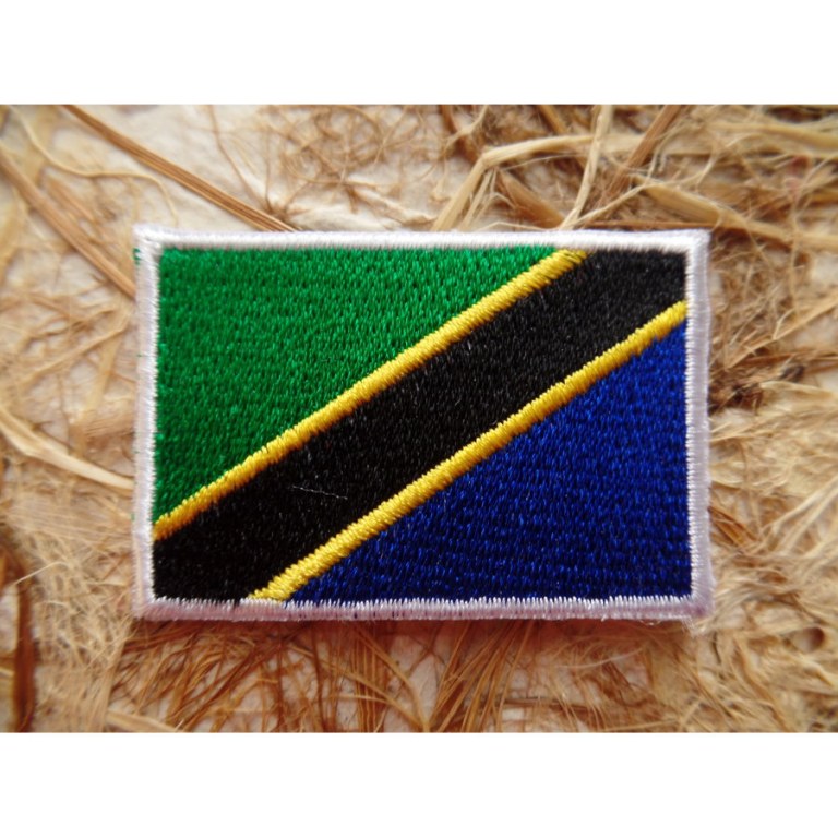 Ecusson drapeau Tanzanie