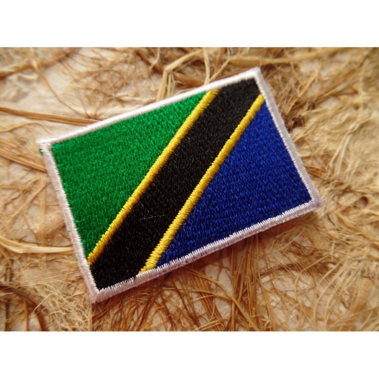 Ecusson drapeau Tanzanie