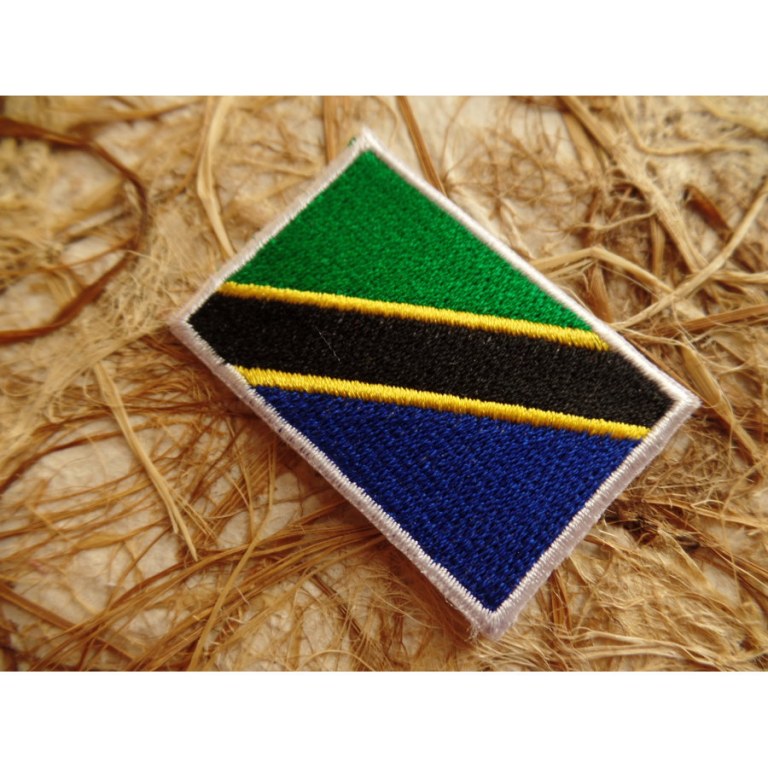 Ecusson drapeau Tanzanie