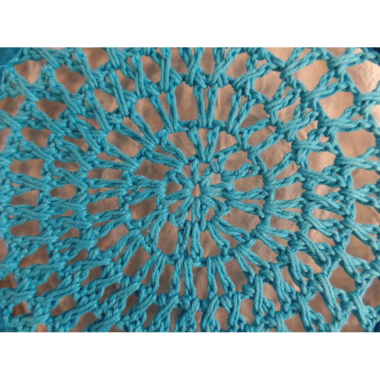 Gardien des rêves crochet bleu