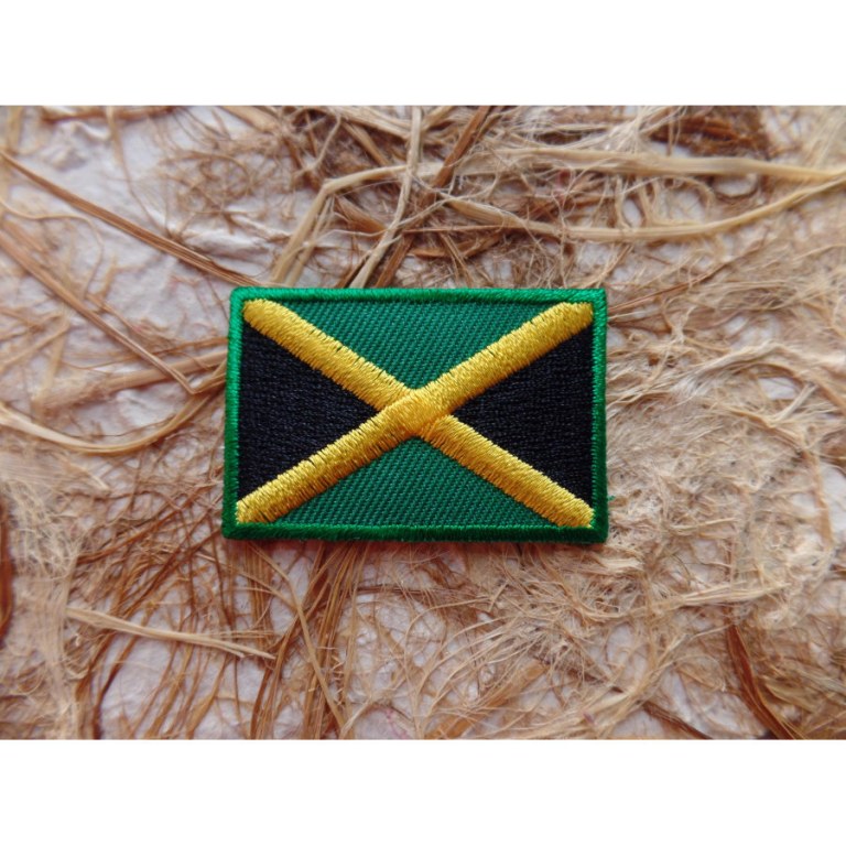 Ecusson drapeau Jamaïque