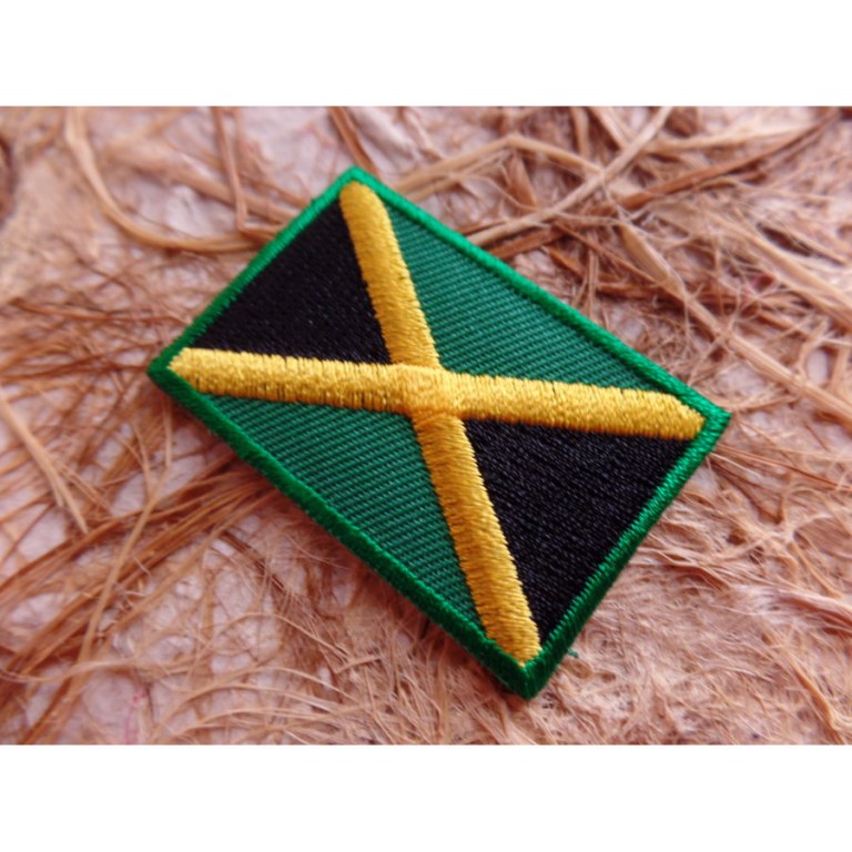 Ecusson drapeau Jamaïque
