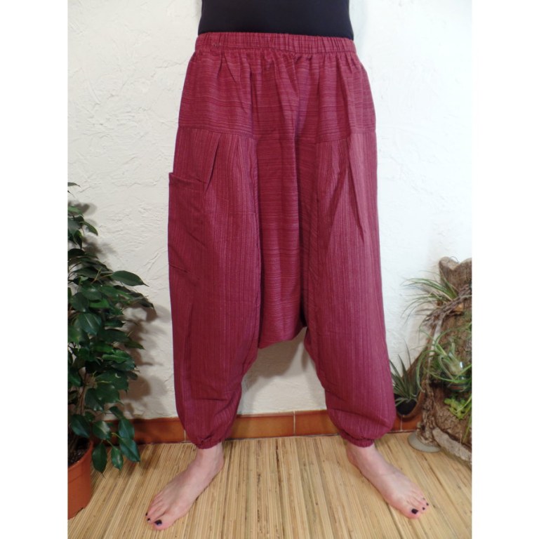 Sarouel chiné sanguine