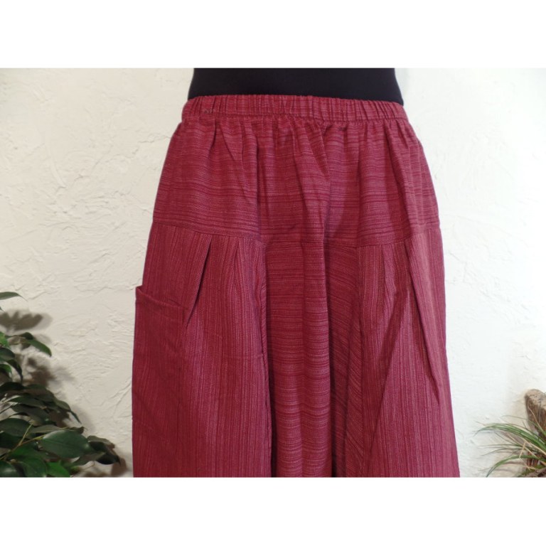 Sarouel chiné sanguine