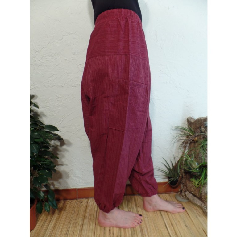 Sarouel chiné sanguine