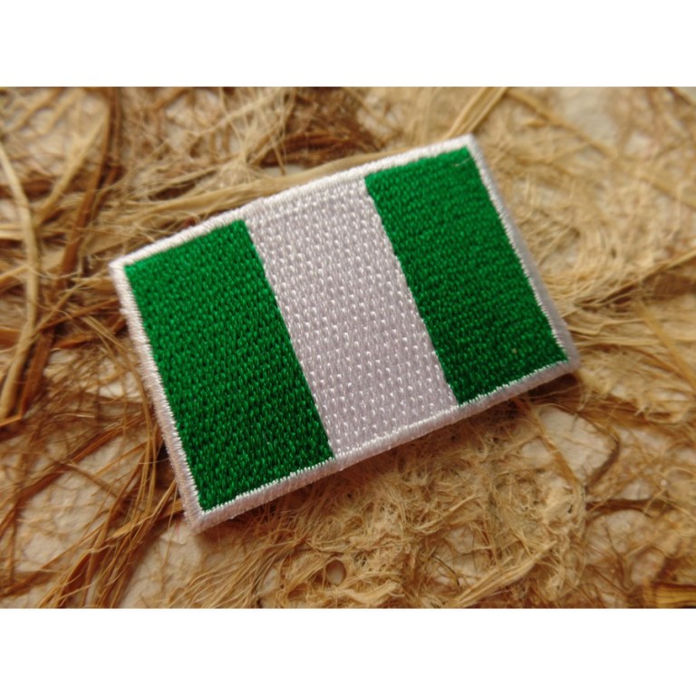 Ecusson drapeau Nigéria