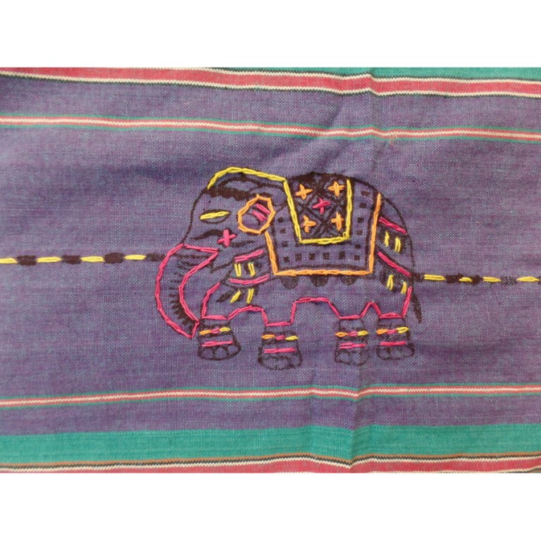 Tenture Chitwan Mandala double dorjés