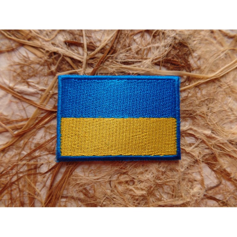 Ecusson drapeau Ukraine