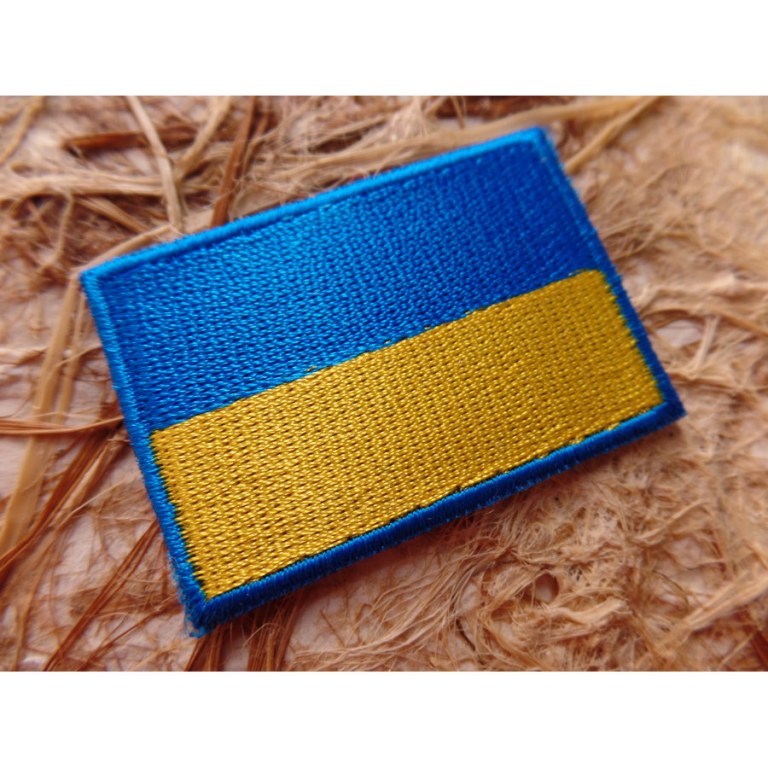 Ecusson drapeau Ukraine