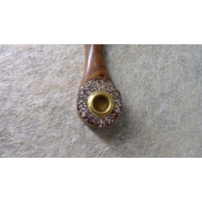 Pipe en bois et coco