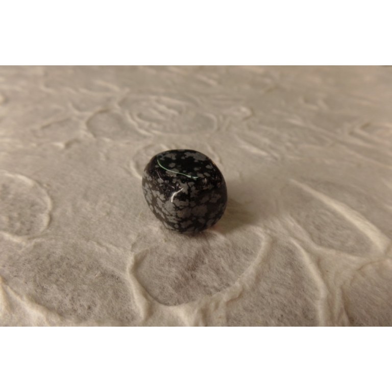 Obsidienne neigeuse