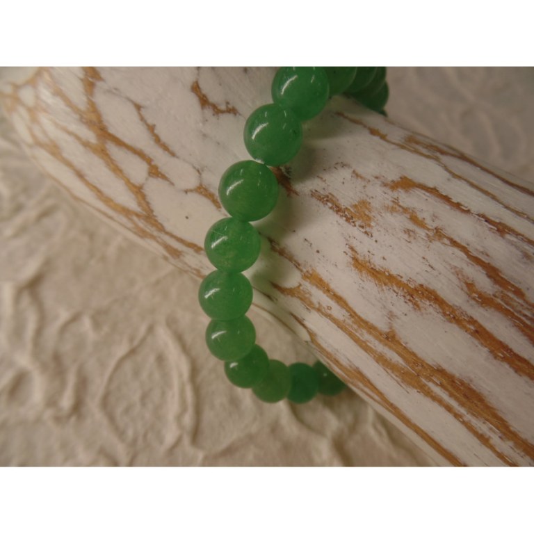 Mala de poignet aventurine verte