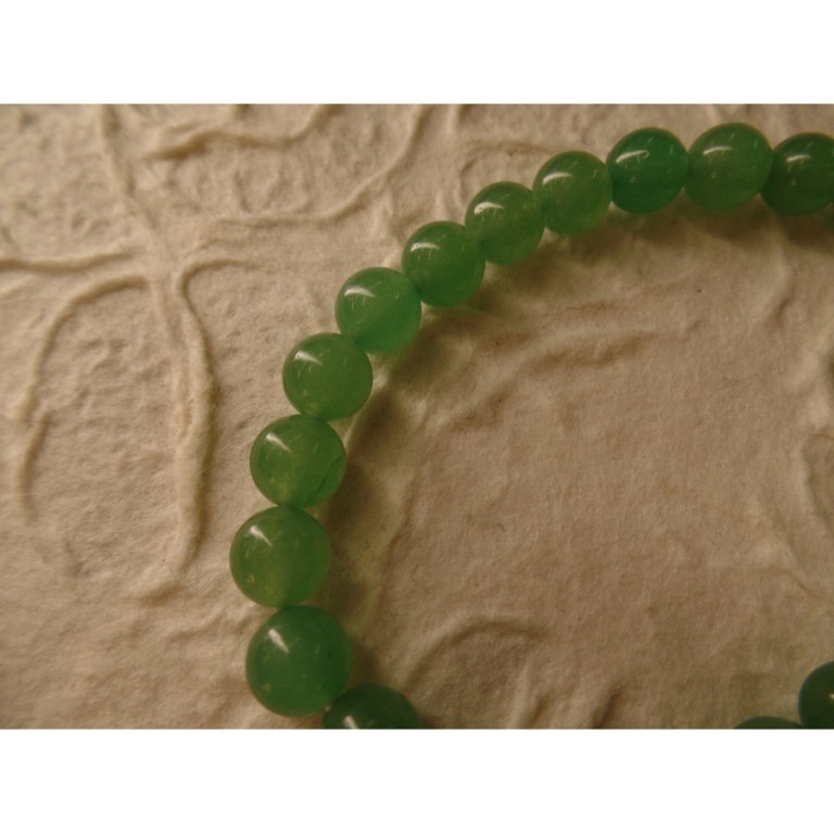 Mala de poignet aventurine verte