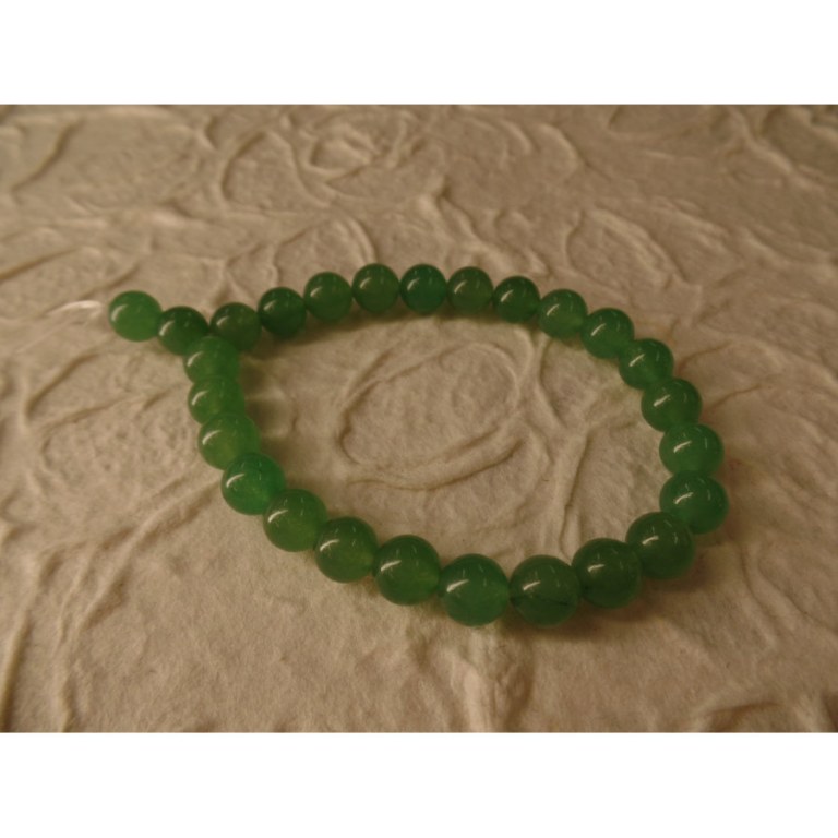 Mala de poignet aventurine verte