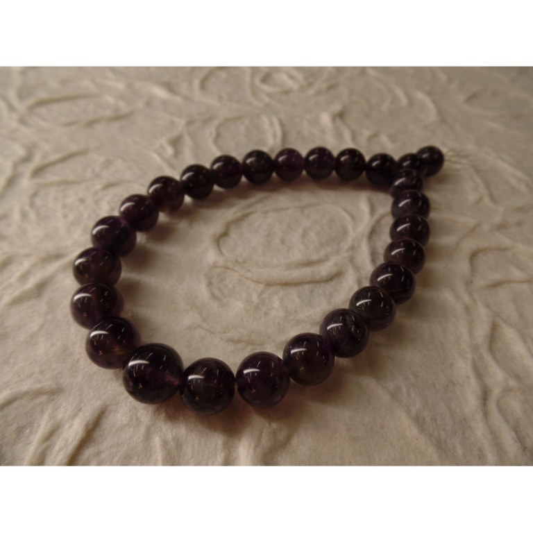 Mala de poignet onyx noire