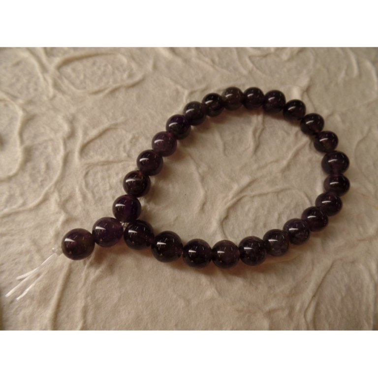 Mala de poignet onyx noire