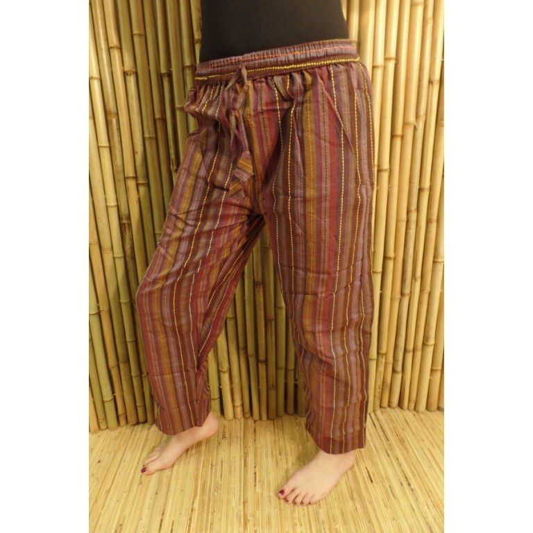 Pantalon Koshi bordeaux