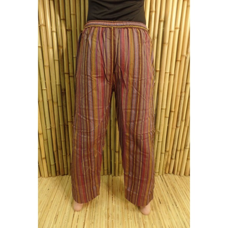 Pantalon Koshi bordeaux