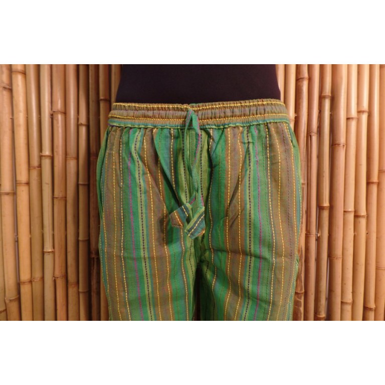 Pantalon Koshi vert