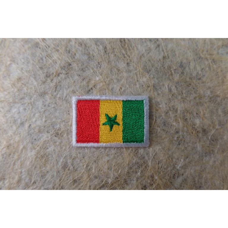 Mini écusson drapeau Sénégal