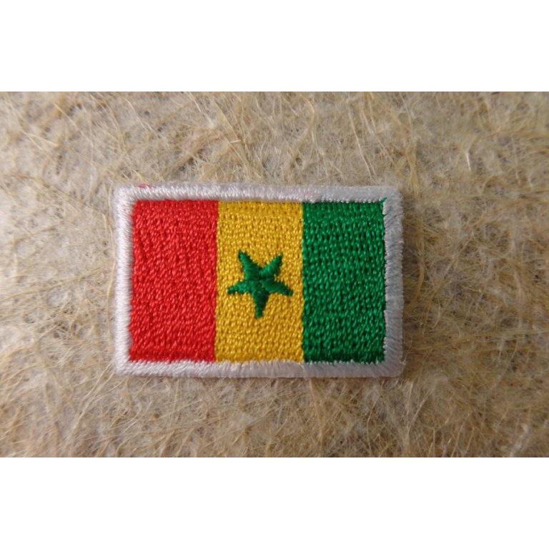 Mini écusson drapeau Sénégal