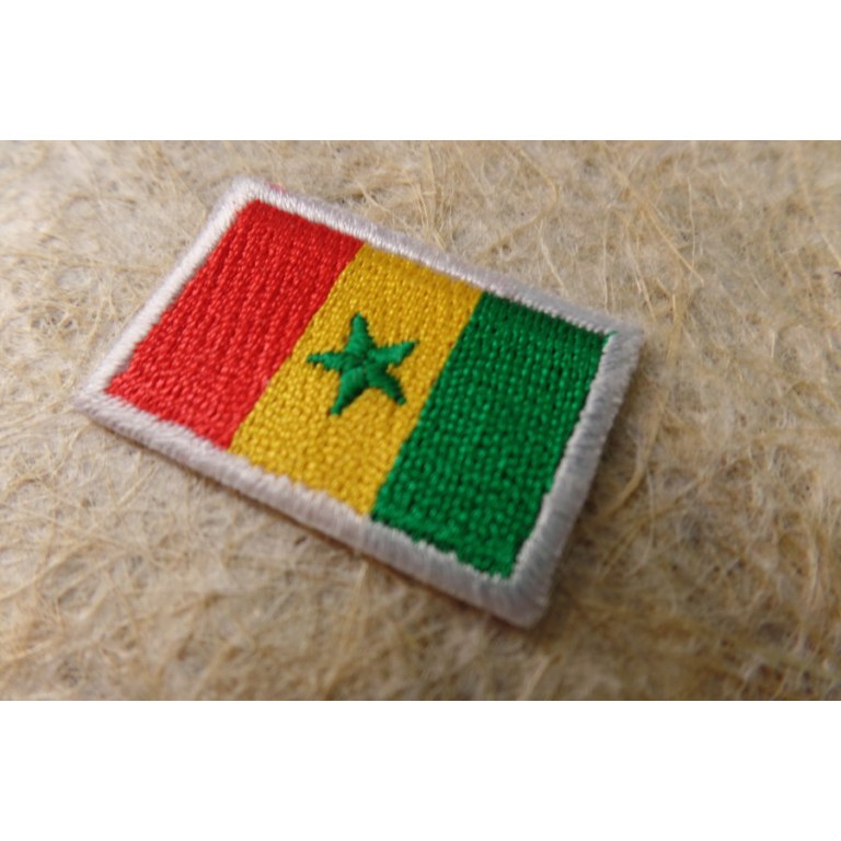 Mini écusson drapeau Sénégal