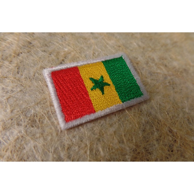 Mini écusson drapeau Sénégal