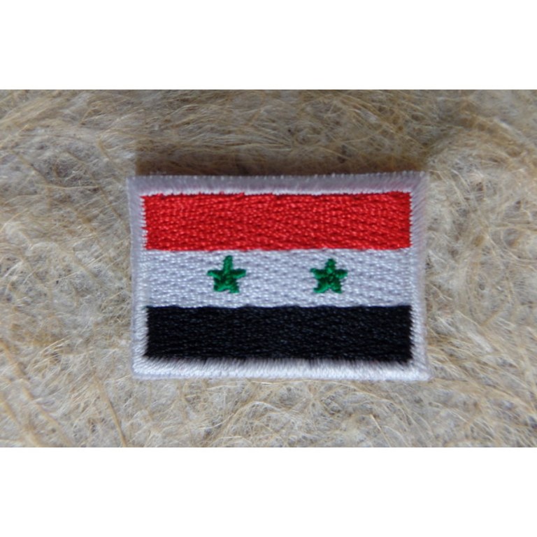 Mini écusson drapeau Syrie