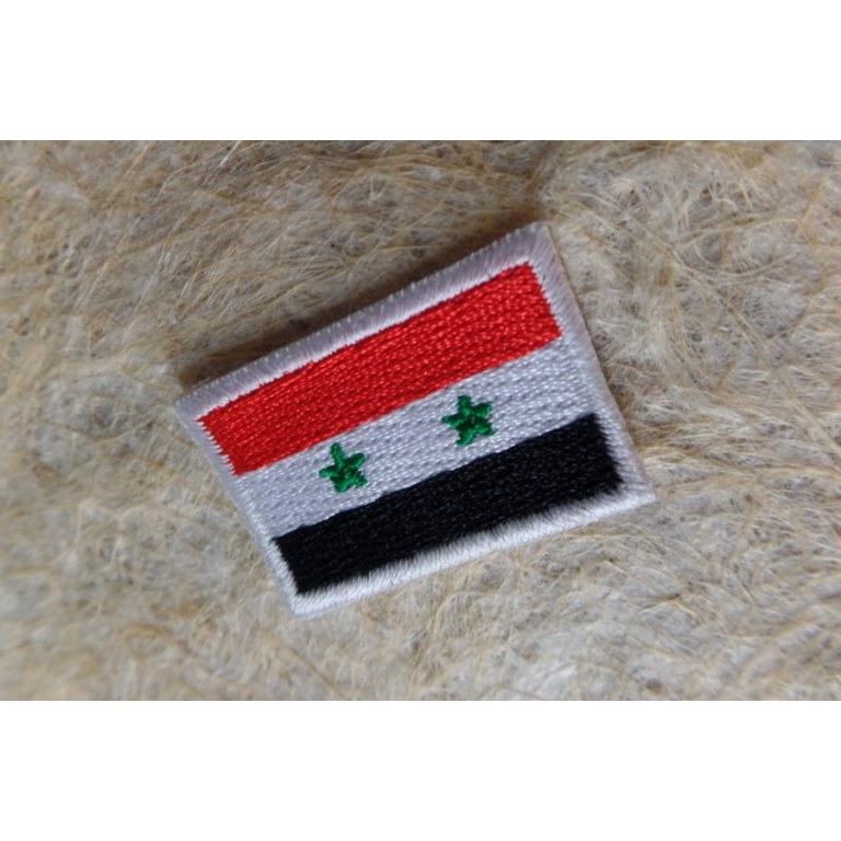 Mini écusson drapeau Syrie