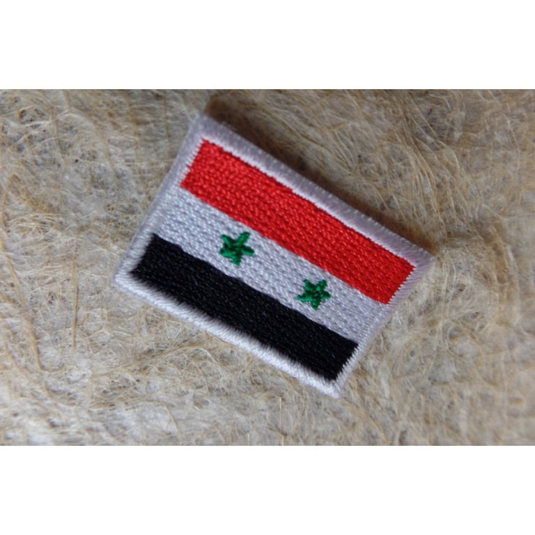 Mini écusson drapeau Syrie