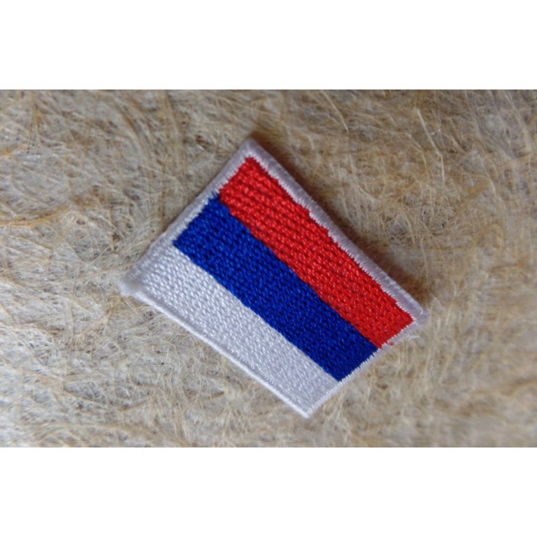 Mini écusson drapeau Serbie
