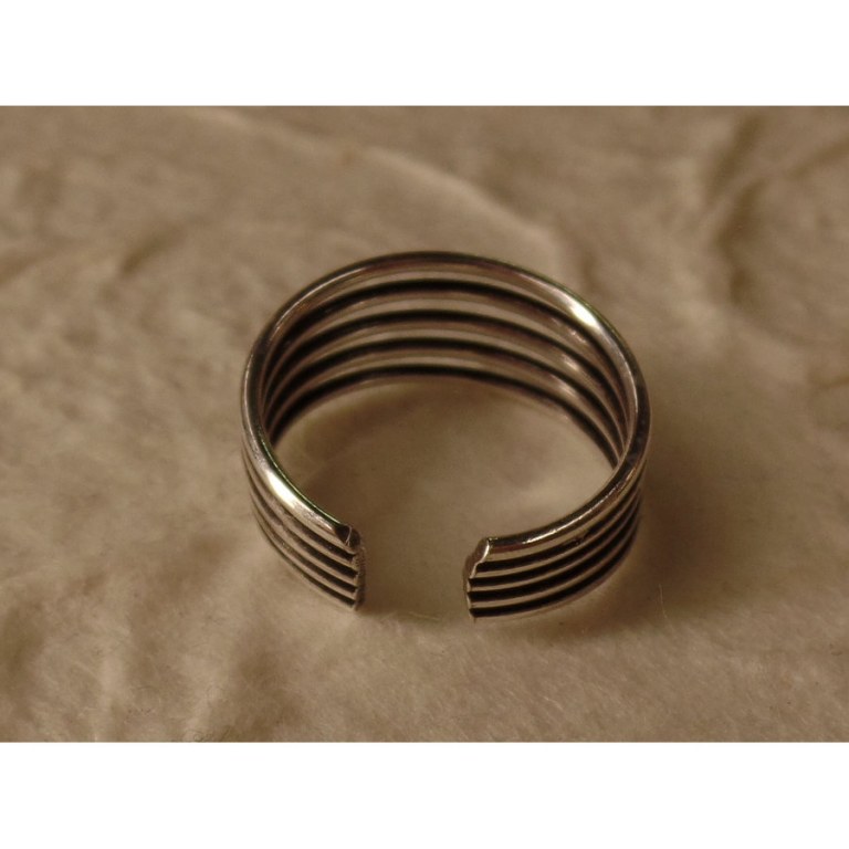 Bague orteil 5 fils unis