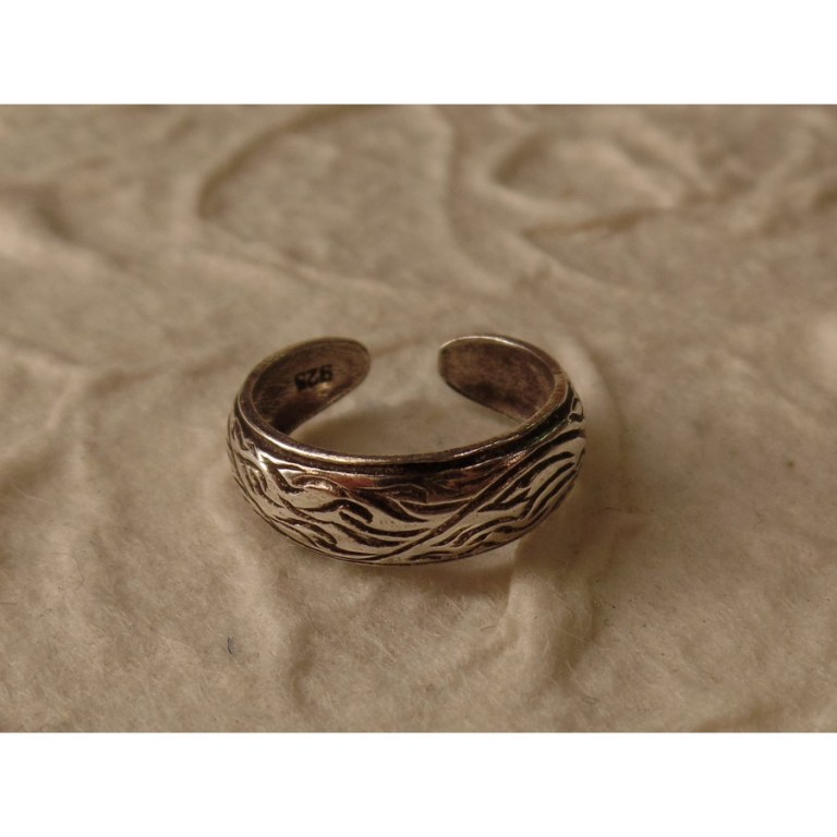 Bague orteil vagues