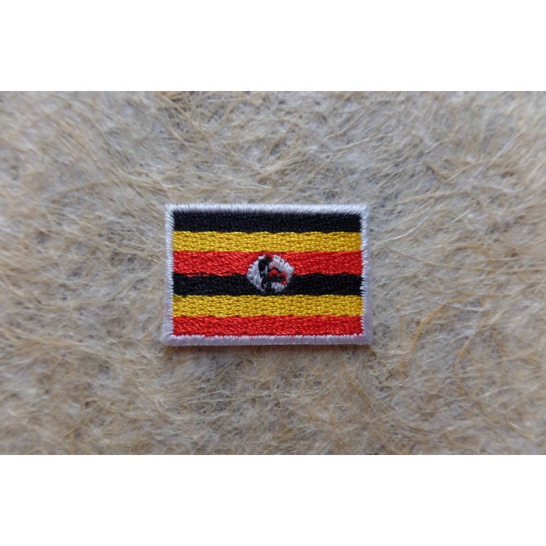 Mini écusson drapeau Ouganda