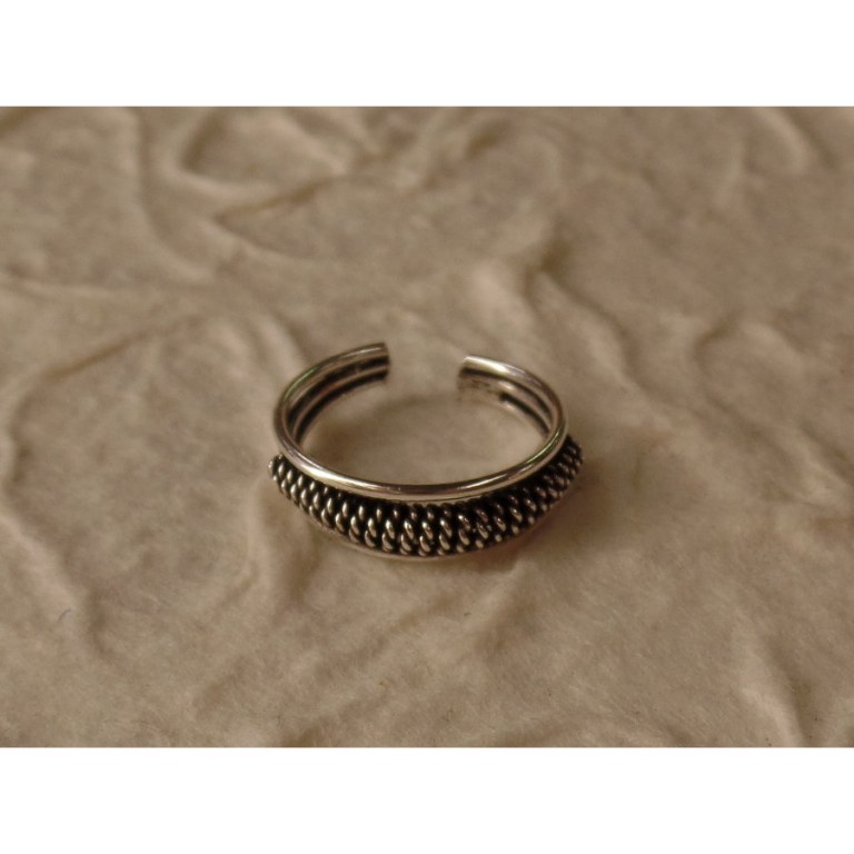 Bague orteil maille