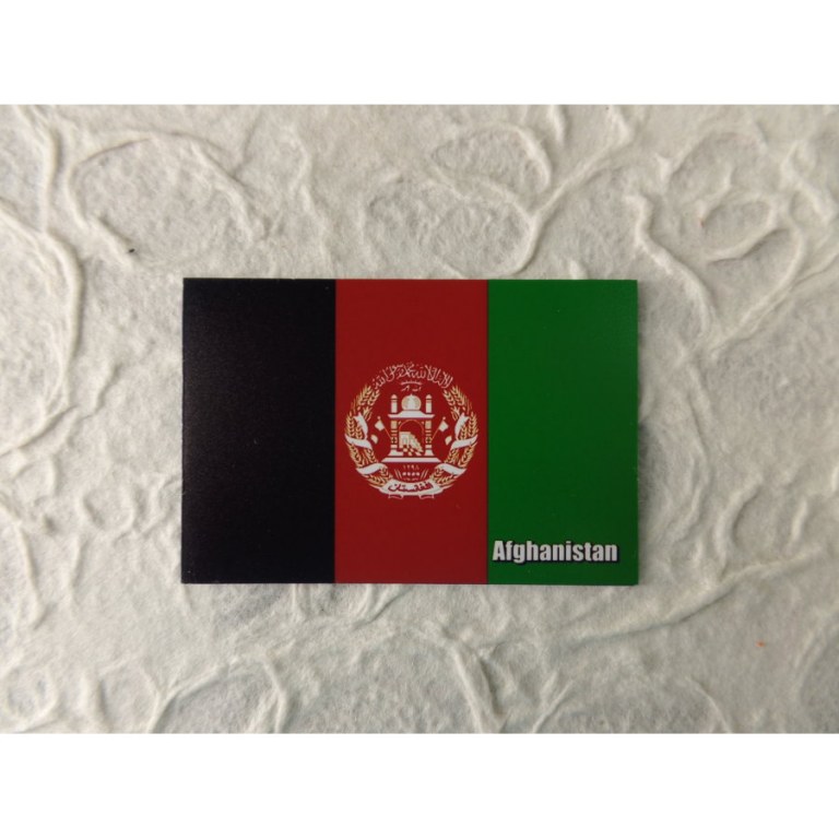 Aimant drapeau de l'Afghanistan