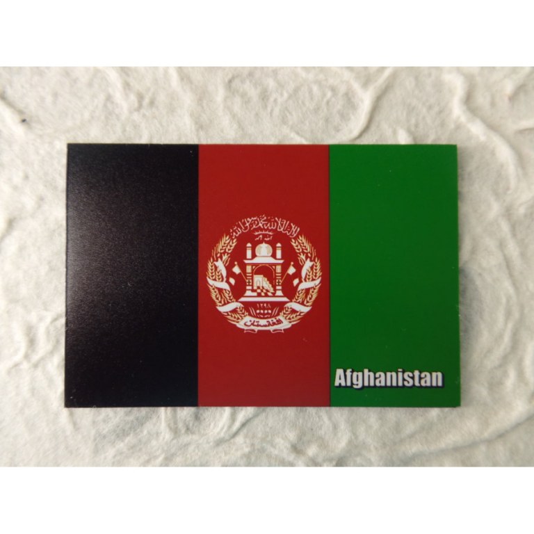 Aimant drapeau de l'Afghanistan