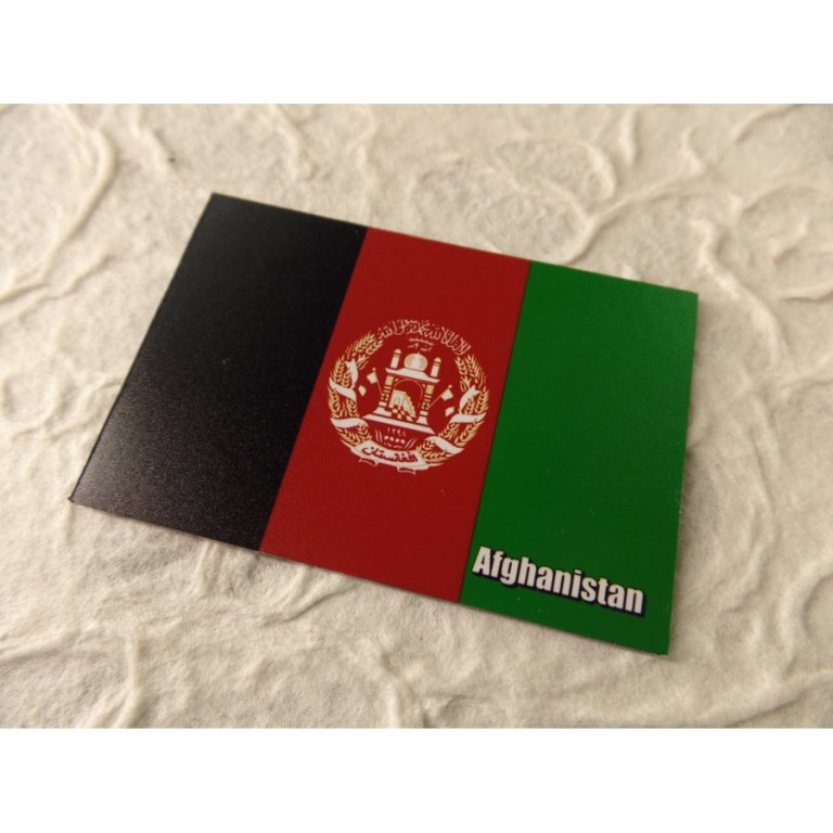 Aimant drapeau de l'Afghanistan