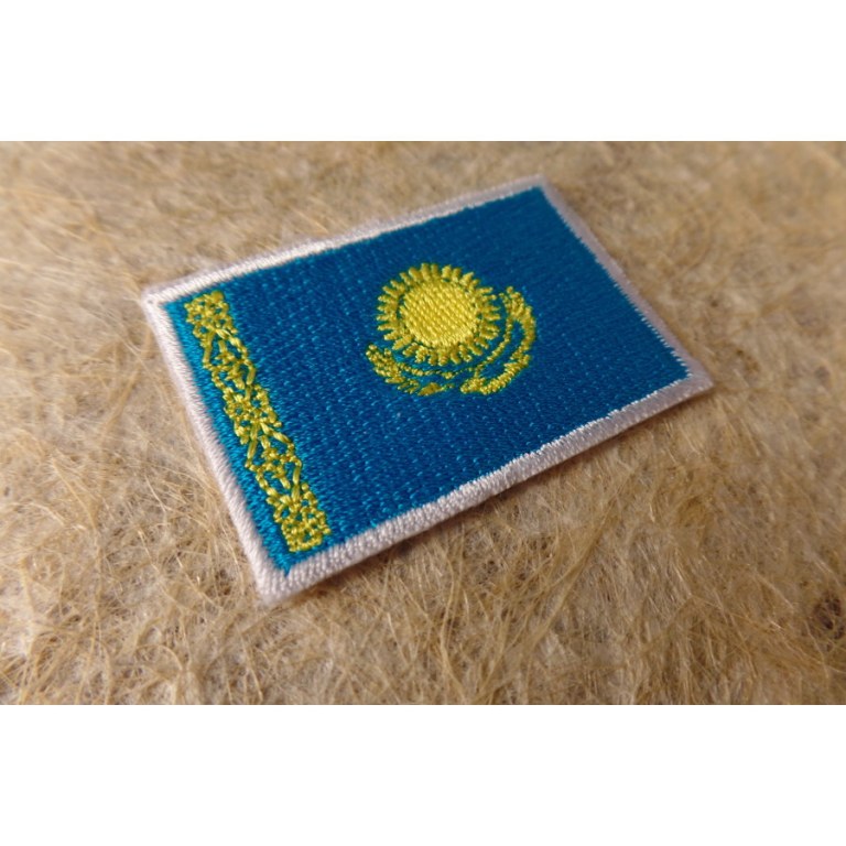 Ecusson drapeau Kazakhstan