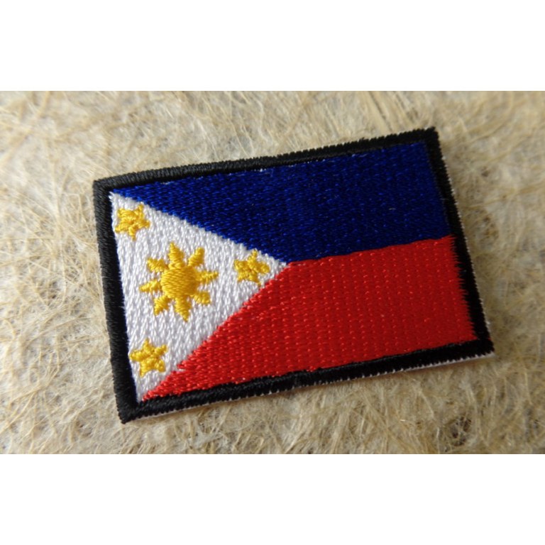 Ecusson drapeau Philippines