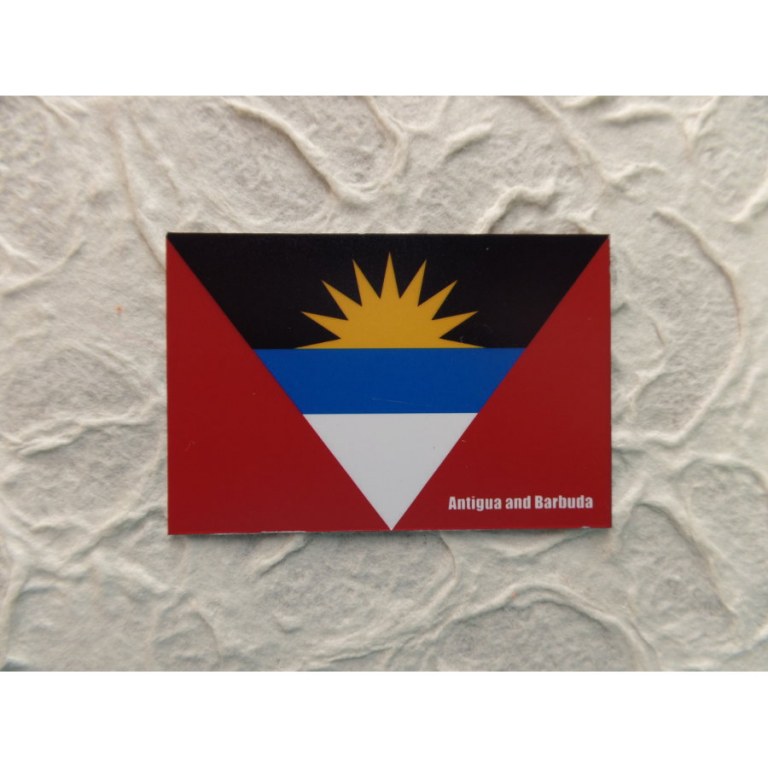 Aimant drapeau Antigua et Barbuda