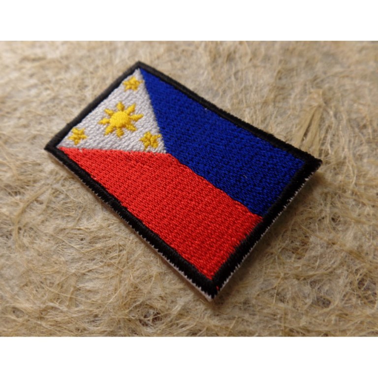 Ecusson drapeau Philippines