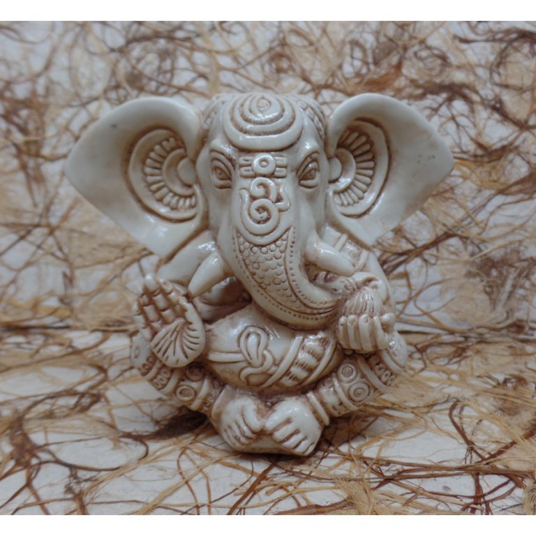 Bébé Ganesh en résine