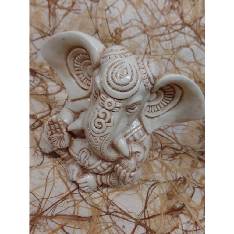 Bébé Ganesh en résine