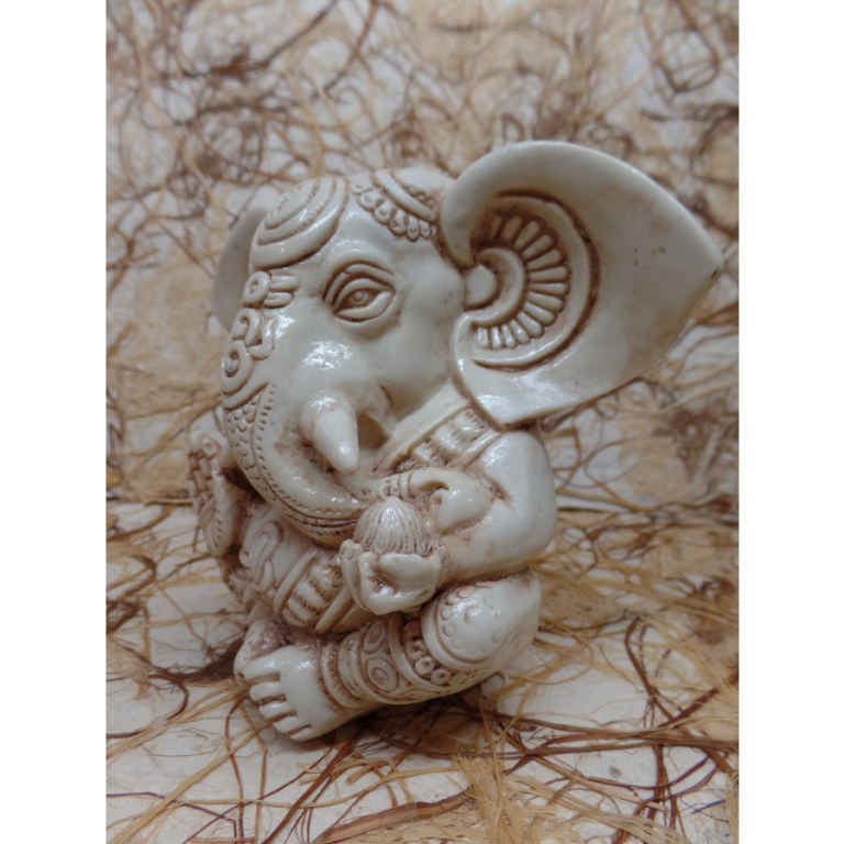 Bébé Ganesh en résine