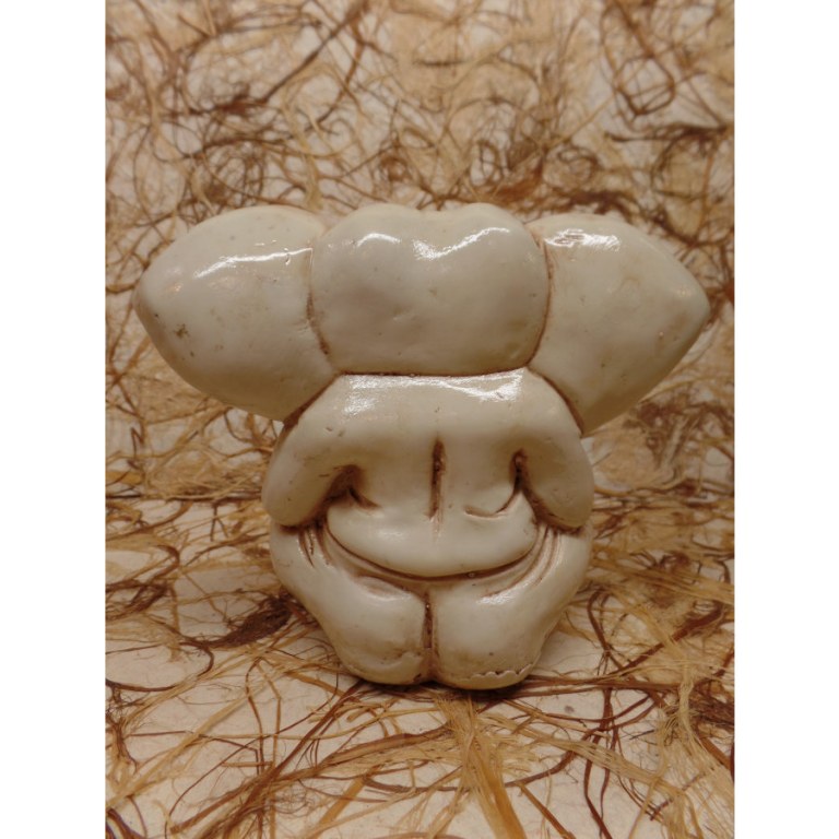 Bébé Ganesh en résine