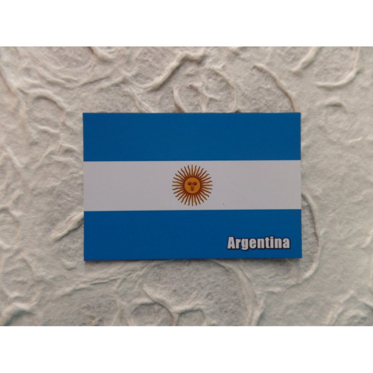 Aimant drapeau de l'Argentine