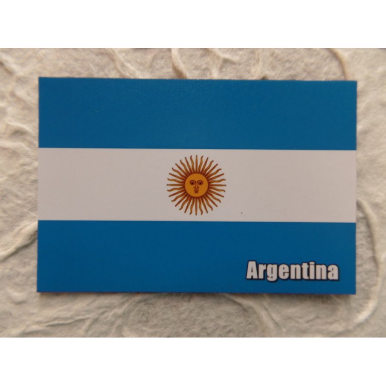 Aimant drapeau de l'Argentine