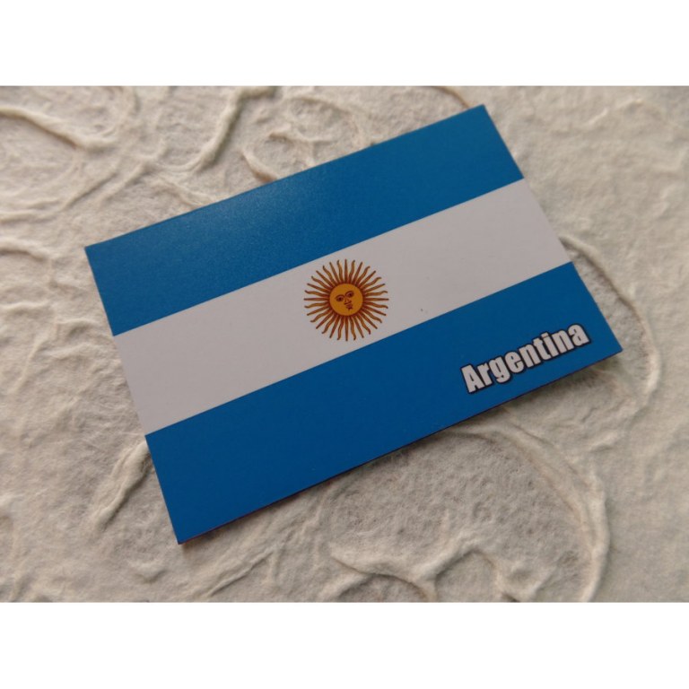 Aimant drapeau de l'Argentine