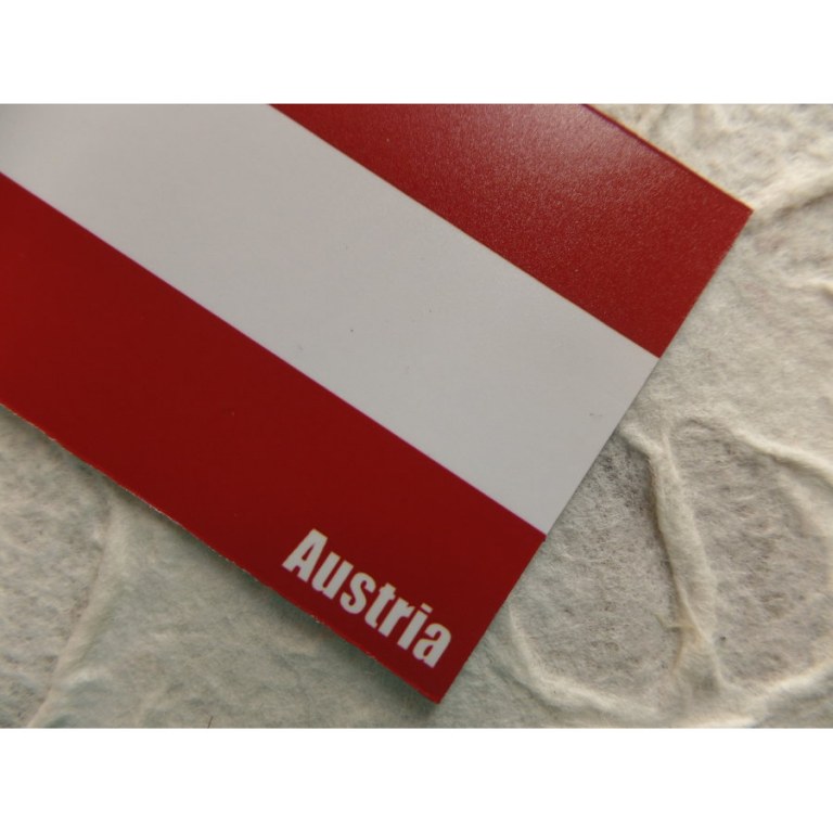Aimant drapeau de l'Autriche